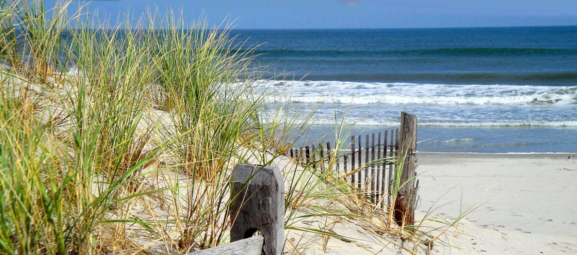 Cape May sandy beach access